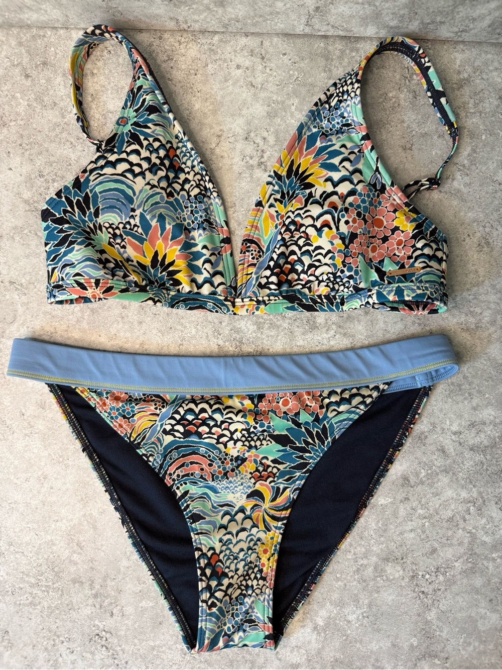 Roxy x Liberty London Marine Bloom Bikini